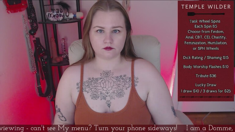 MistressMaisieWilder's Streamate show and profile